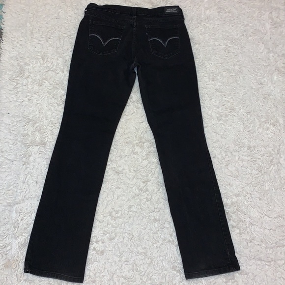 ✨NWOT Levi’s 505 Classic Straight Leg Black Jeans✨ - Picture 3 of 4